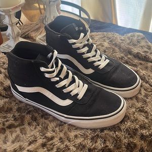 High Top Black Vans